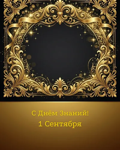 открытка с днём знаний!